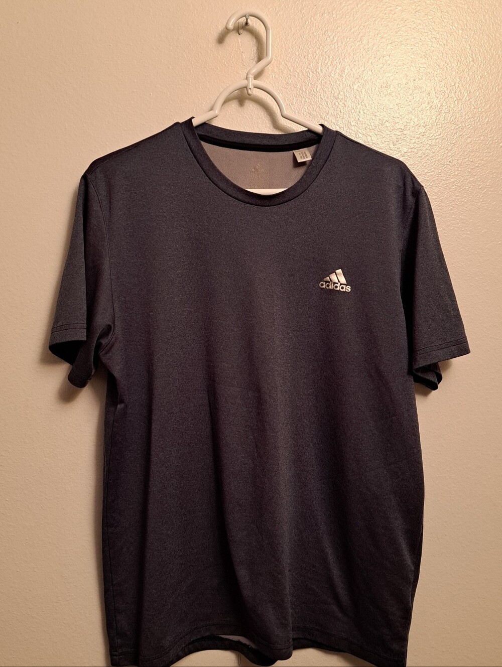 Adidas Men's Climate Short Sleeve Performance Tee With Logo